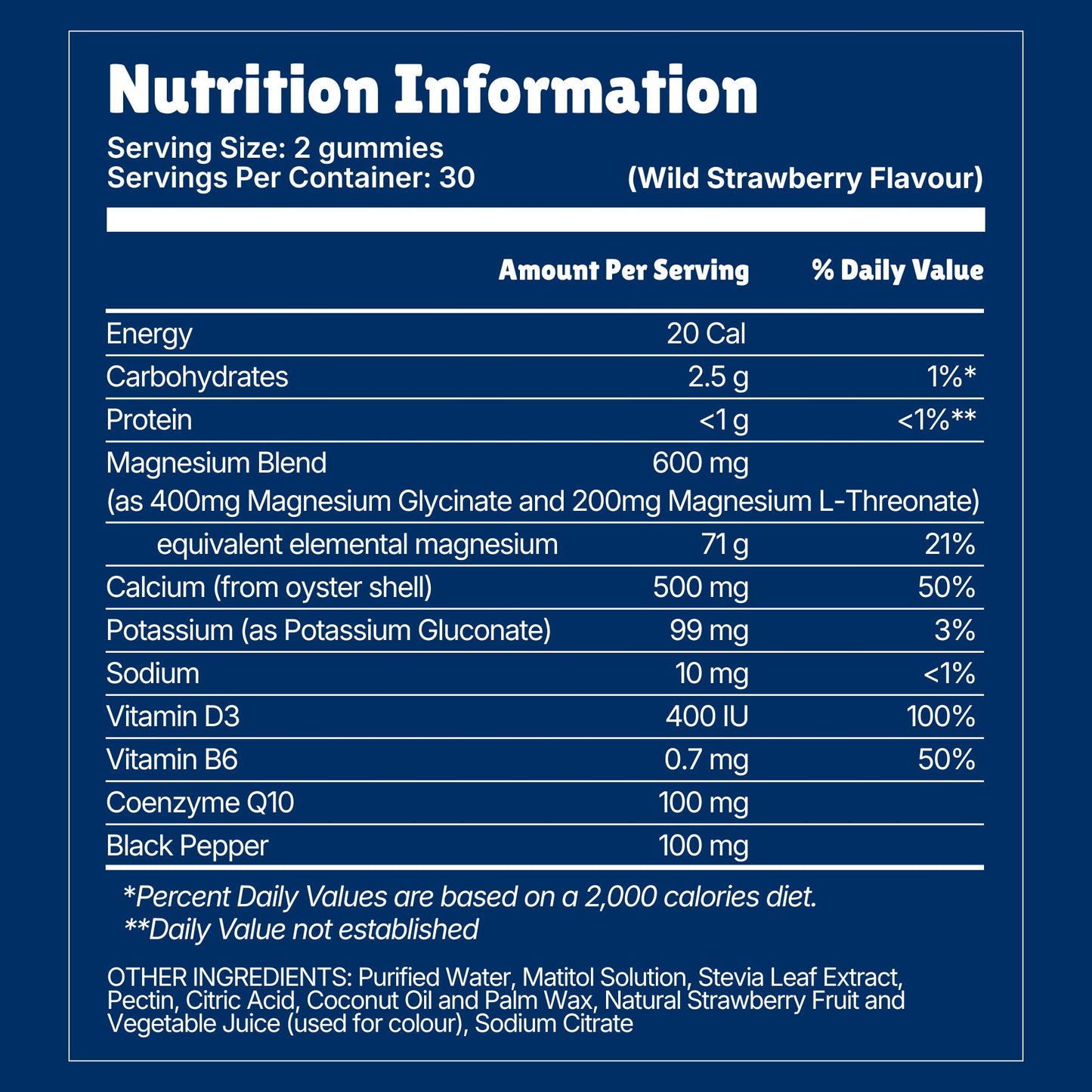 Dozey™ Magnesium Glycinate Sleep Gummies
