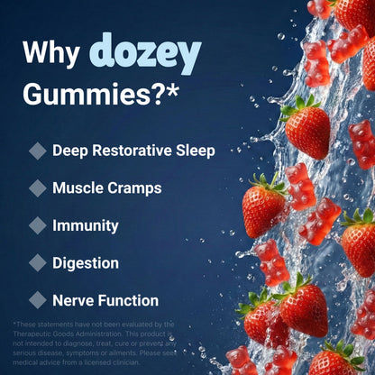 Dozey™ Magnesium Glycinate Sleep Gummies